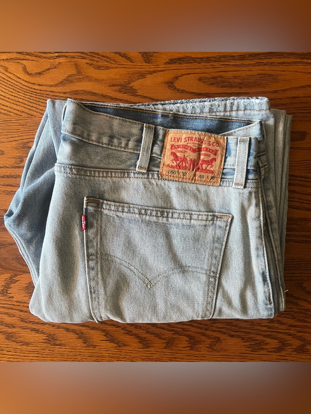 Levi's 550 Light Wash